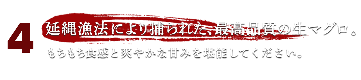 マグロの目利き一筋、30年。